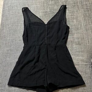Chic Black Women's Romper